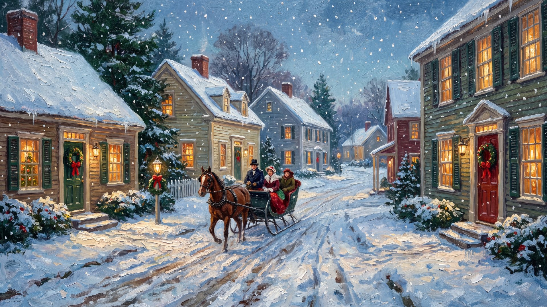 Christmas Eve on Main Street